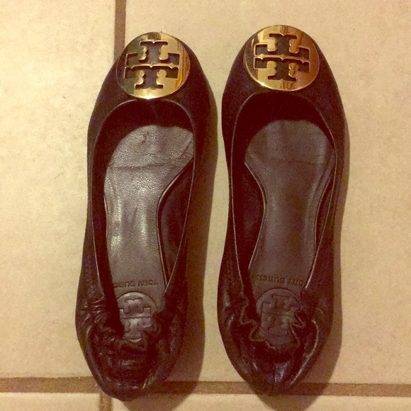 Tory Burch Shoes - Tory Burch Black Flats
